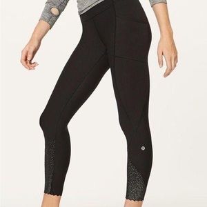 Lululemon leggings - scalloped - size 6